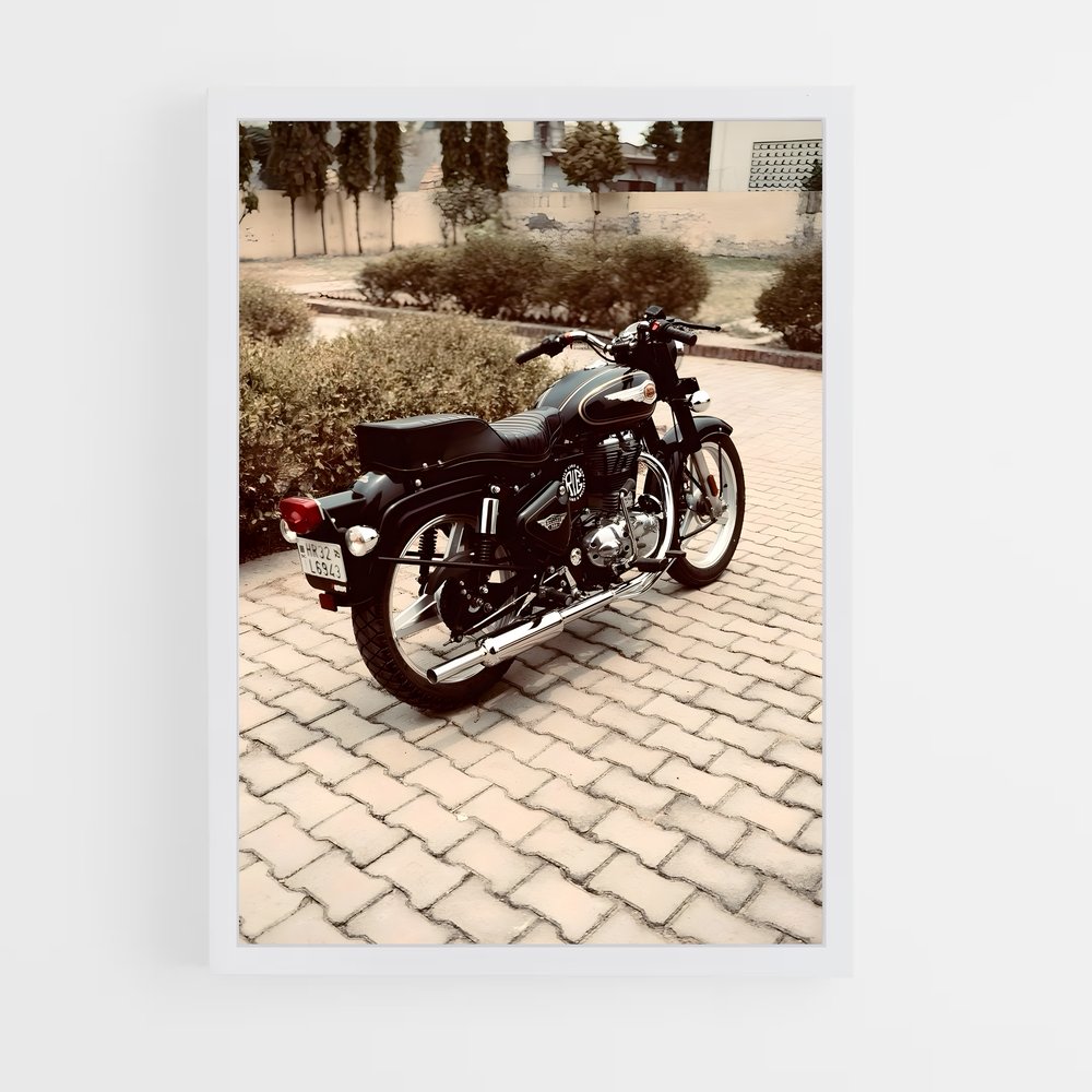 Poster Bullet captivant – affiche Royal Enfield (vue 3)